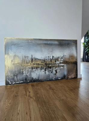 Abstrakcja-loft-obraz-Krakow-na-plotnie