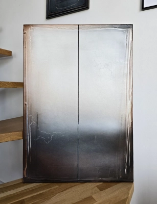 Nowoczesna-abstrakcja-z-efektem-rdzy-loft-obrazy-malowane