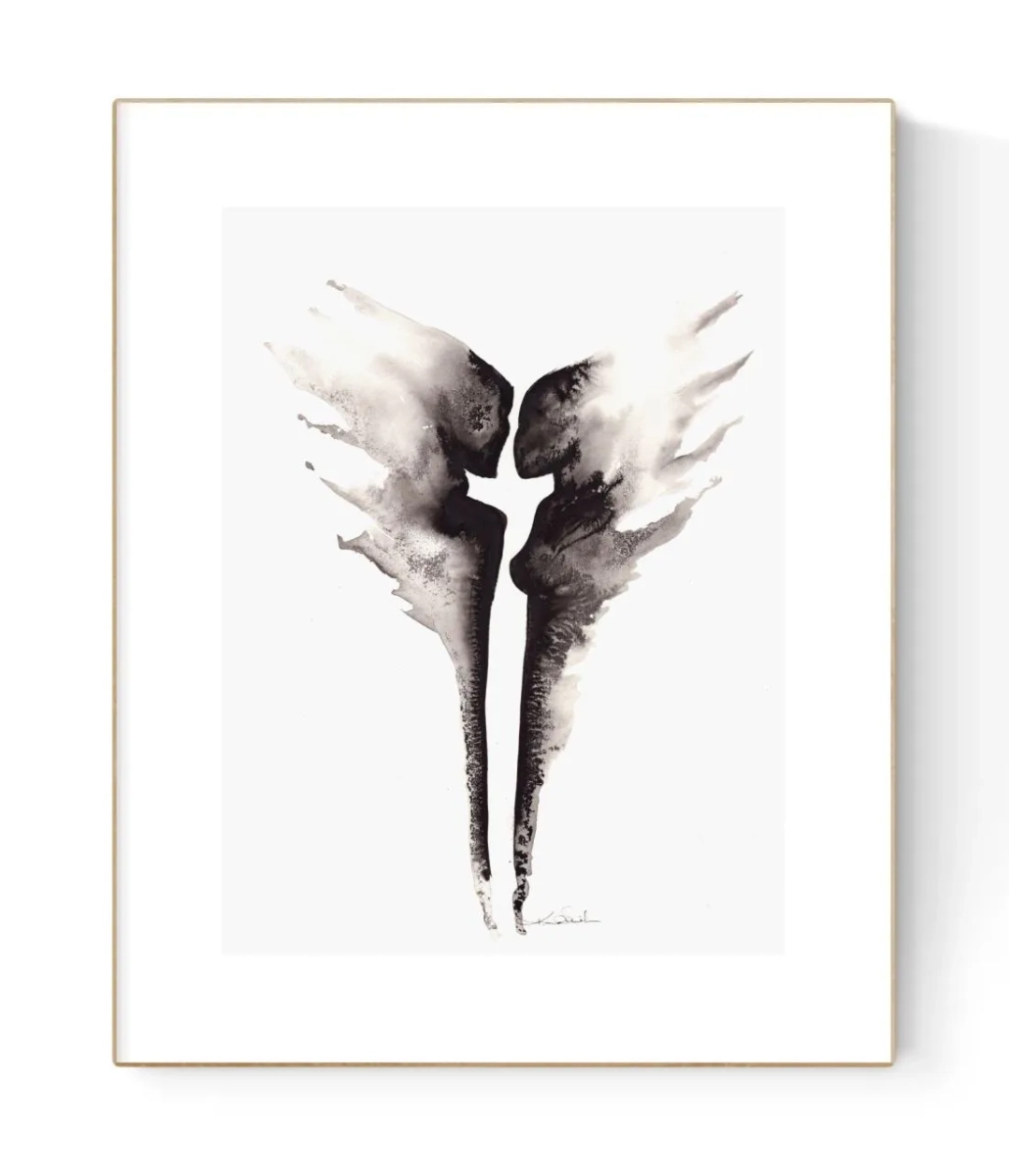 grafika-serce-rysunek-tuszem-do-ramki-40x50-Ikea