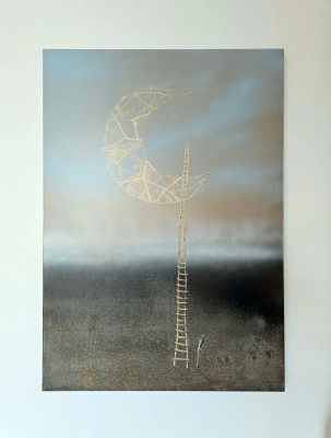surrealizm-obrazy-studentow-asp-na-sprzedaz-obraz-70x100-luna