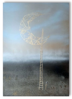surrealizm-obrazy-studentow-asp-na-sprzedaz-obraz-70x100-luna