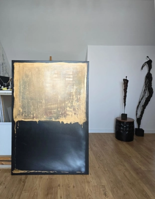 Obrazy-czarno-zlote-duza-abstrakcja-loft-recznie-malowany-na-plotnie