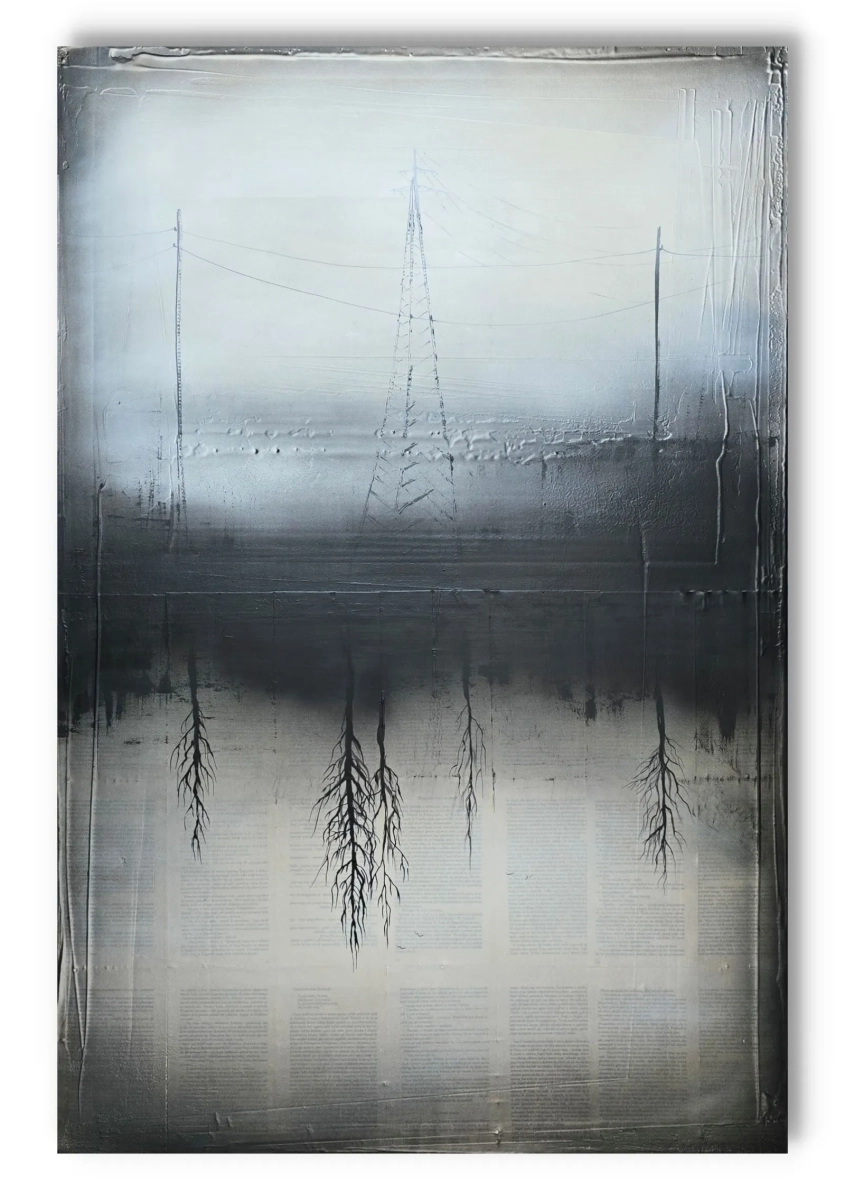 duzy-obraz-nowoczesna-abstrakcja-slupy-elktryczne-malowany