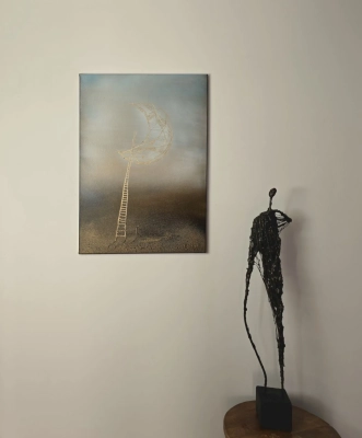 sploty-50x70-recznie-malowany-obraz-surrealizm