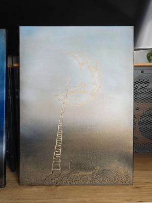 sploty-50x70-recznie-malowany-obraz-surrealizm