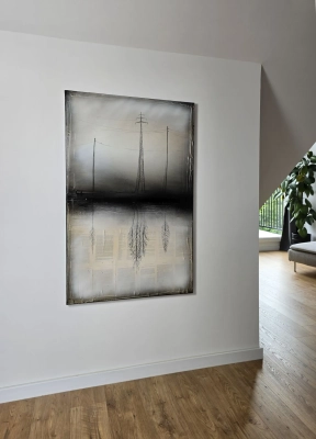 obrazy-studentow-asp-warszawa-nowoczesny-obraz-abstrakcyjny-obraz-slupy-elektryczne-obrazy-