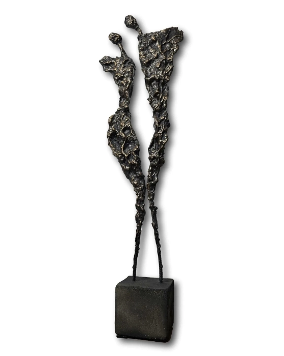 Mała rzeźba wys.65 cm cykl Sploty