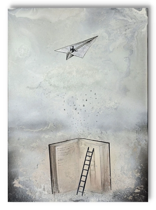 Obraz surrealizm  50x70 cm  