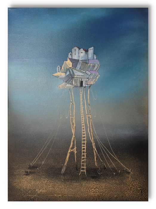 Obraz surrealizm  50x70 Cykl Expanse