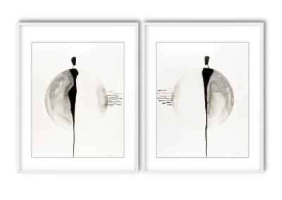 dyptyk-artystyczny-plakat-40x50-czarno-bialy-rysunek-tuszem