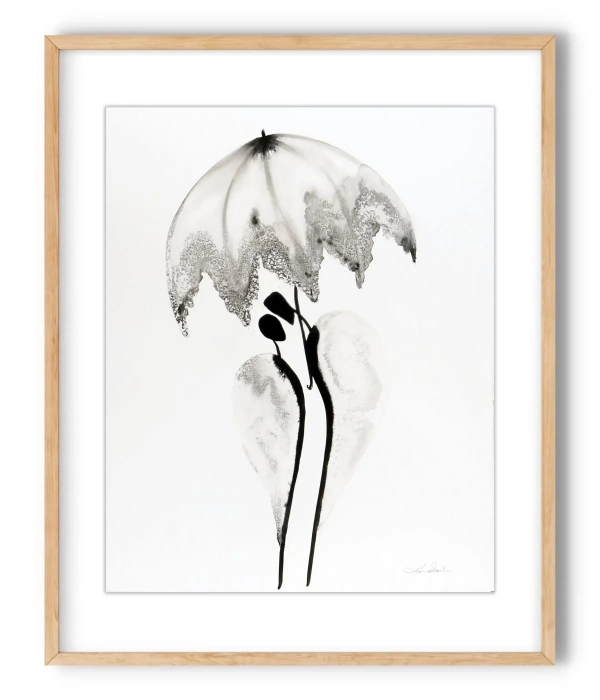 Oryginalna grafika abstrakcyjna minimal-art 40x50 