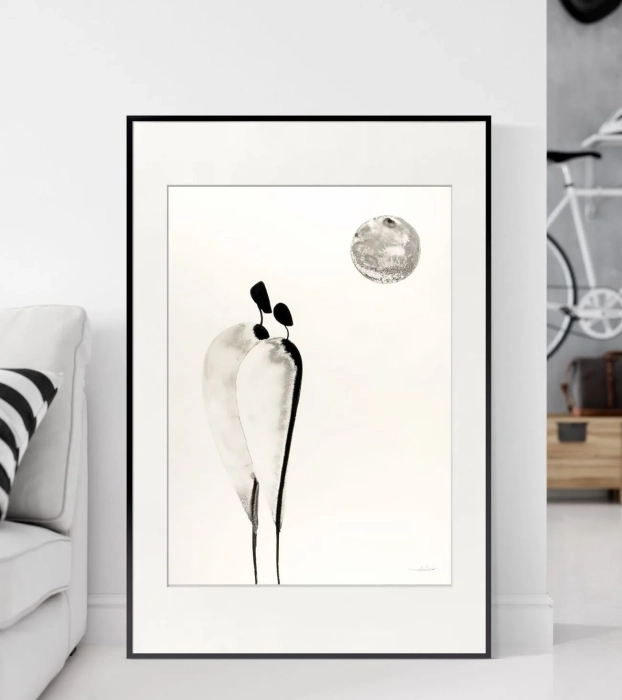 Eleganckie grafiki do salonu 50x70 