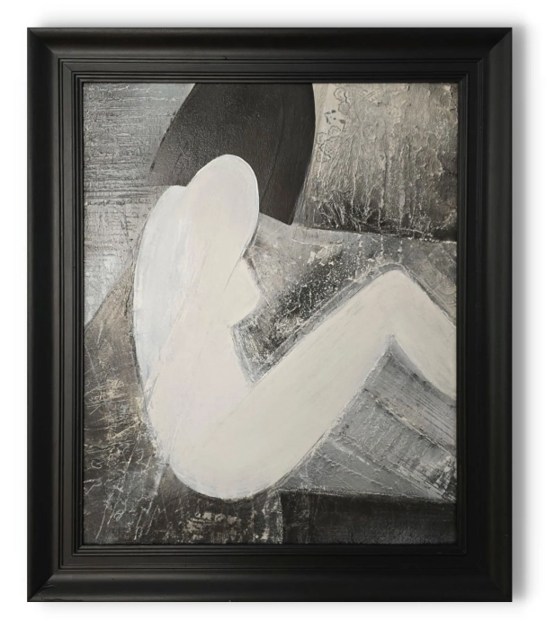 Obraz w ramie AKT ESSENCE 81x69 cm