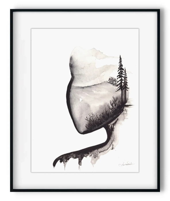 Grafika artystyczna 30x40  