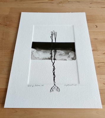 grafika czarno biała, obraz do salonu