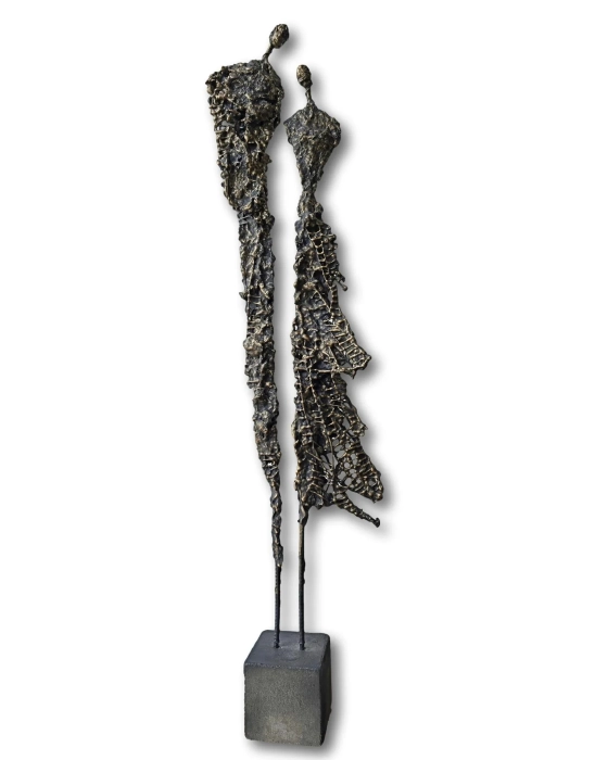 Mała rzeźba wys. 97 cm Cykl Sploty no.117