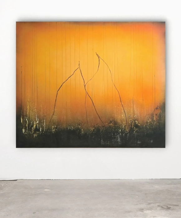 Obraz z Cyklu  ENERGIE 120x100 Abstrakcja, Ręcznie Malowany