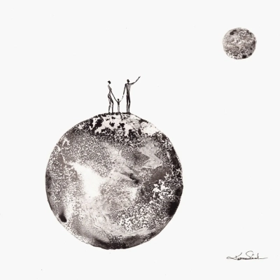 grafika-30x30-ksiezyc-czarno-biale-grafiki-na-sciane