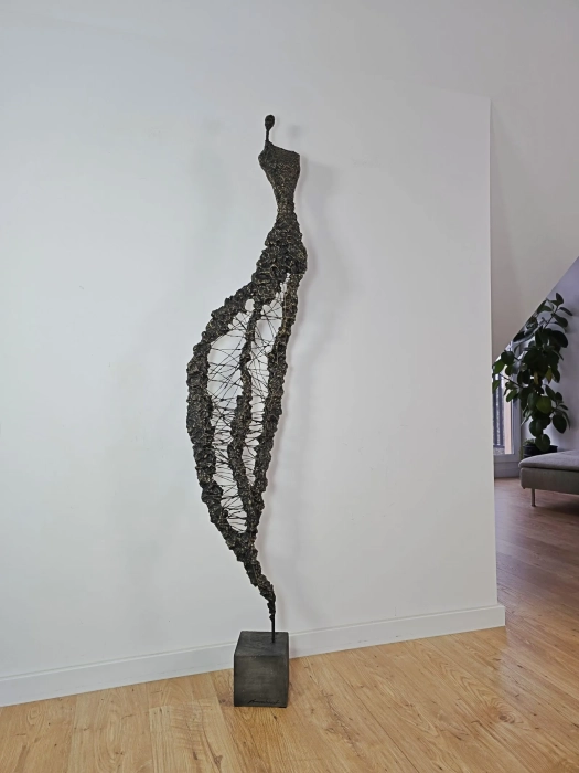 Duża Rzeźba Mojra - Nici Przeznaczenia wys.175 cm