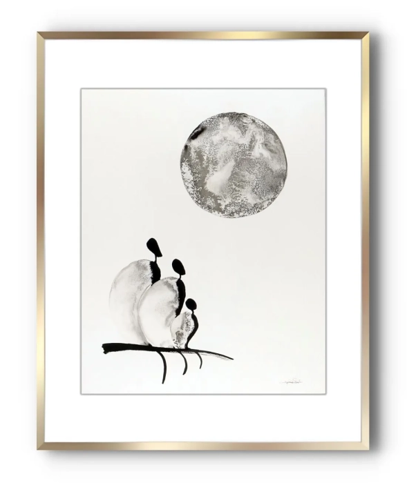 Elegancja i Minimalizm Grafika Artystyczna 40x50 