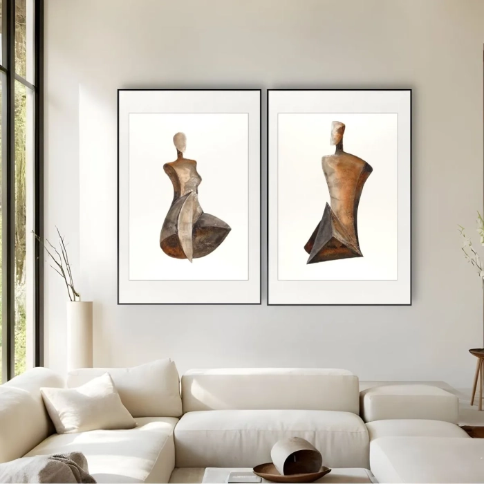 Zestaw grafik artystycznych  50x70 