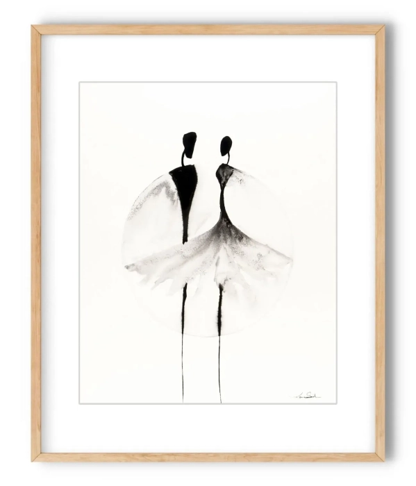 Elegancja i Minimalizm Grafika Artystyczna 40x50  