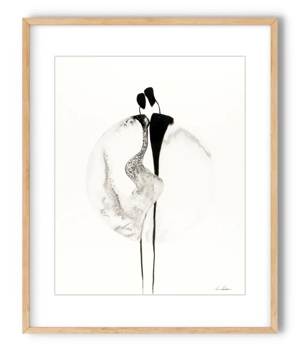 Elegancja i Minimalizm Grafika Artystyczna 40x50  