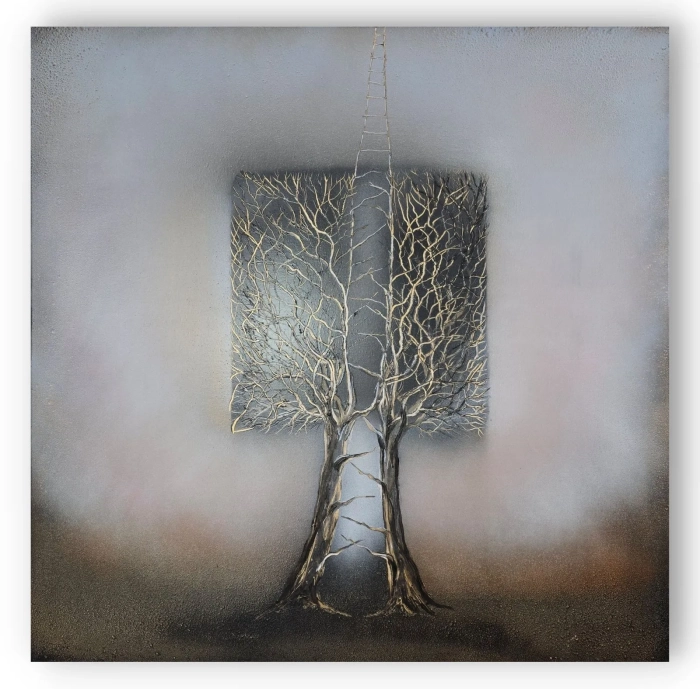 Obraz Sploty 100x100 Surrealizm