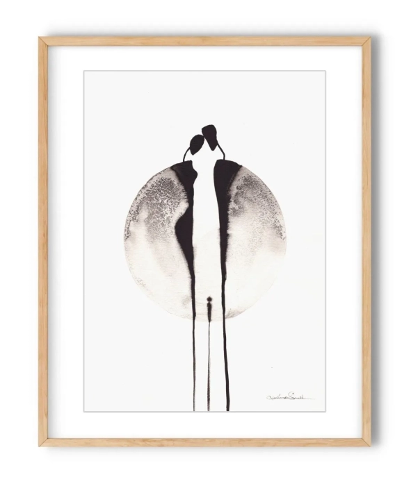 Grafika artystyczna tuszem A4   