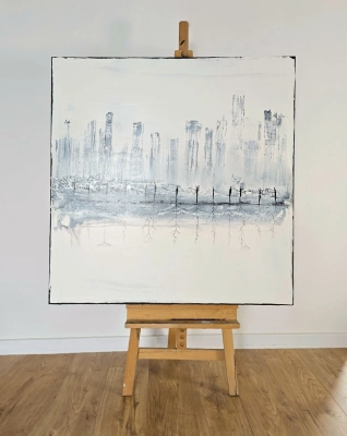 obraz-100x100cm-czarno-bialy-recznie-malowany