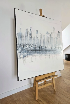 obraz-100x100cm-czarno-bialy-recznie-malowany