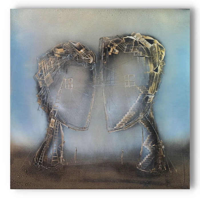 Obraz 110x110 Cykl Sploty 