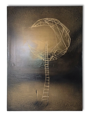 marzyciel-obraz-surrealistyczny-krystyna-siwek-70x100