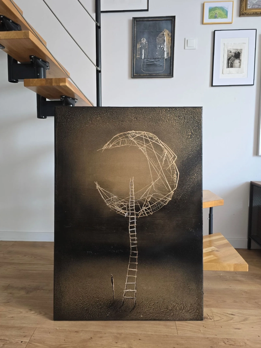 marzyciel-obraz-surrealistyczny-krystyna-siwek-70x100