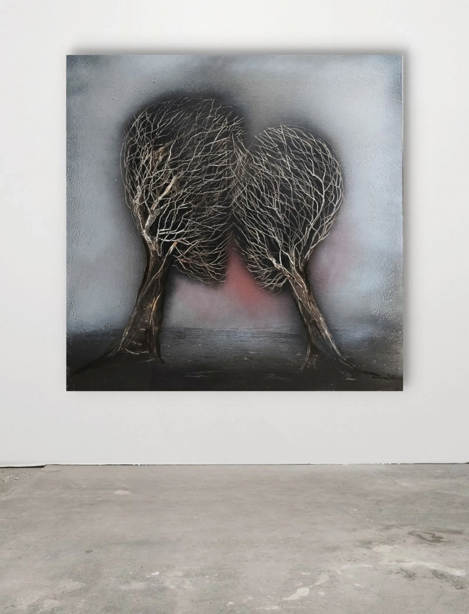 obrazy-mlodych-malarzy-100x100-cykl-sploty-obraz-olejny