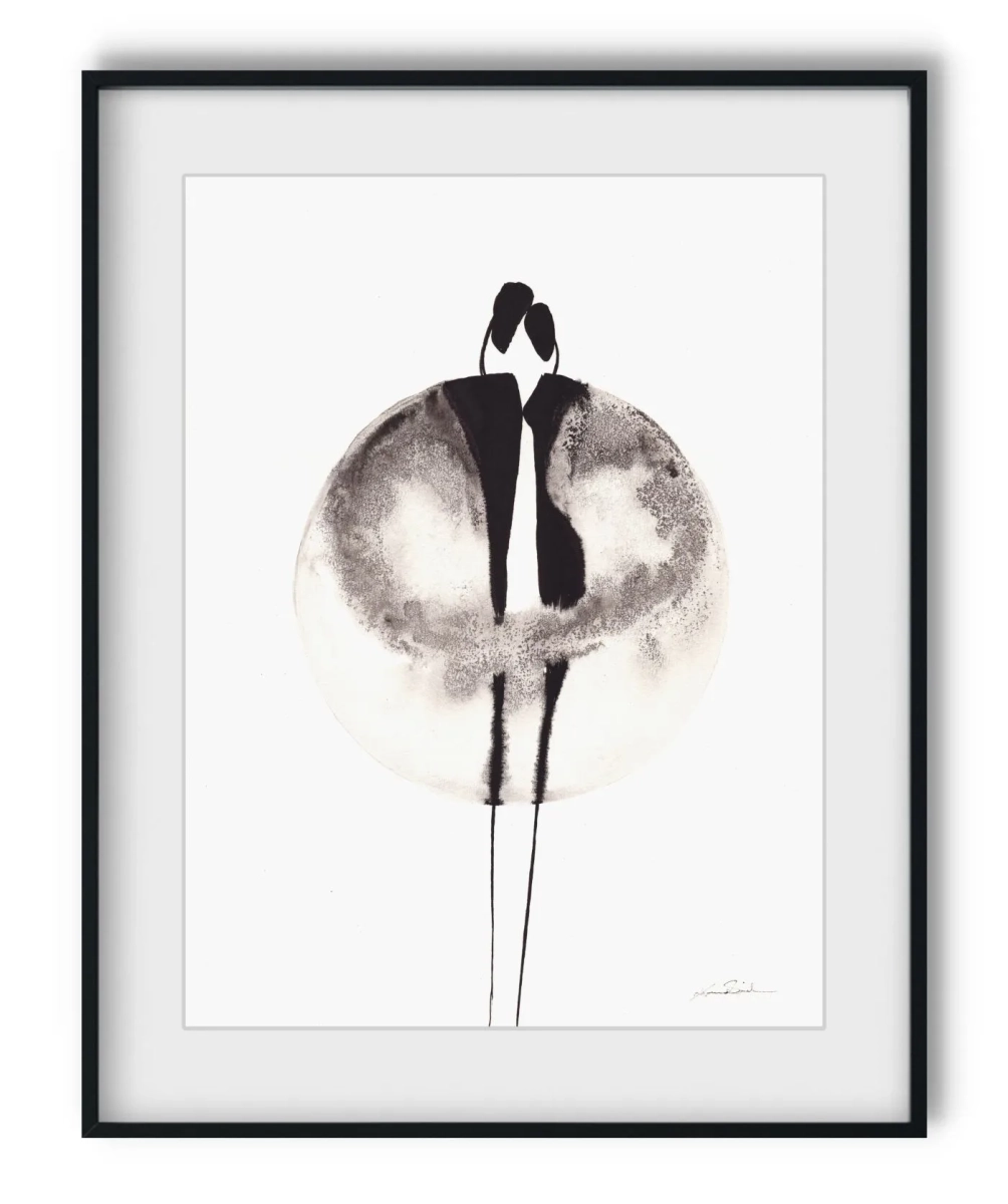 minimalistyczna-grafika-tuszem-para-30x40