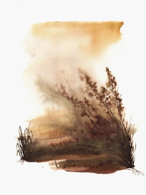 urzekajaca-akwarela-abstrakcja-pejzaz-obraz-30x40-pracownia-siwek