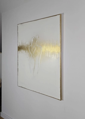 Abstrakcja-zloto-bialy-nowoczesne-obrazy-do-salonu-recznie-malowane