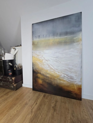 obrazy-od-artystki-bardzo-duzy-obraz-abstrakcyjny-sea-malowany-ciepłe-brązy