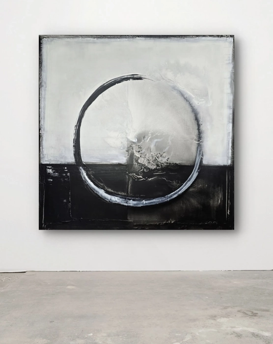 Duży obraz 120x120 cm FLUKTUACJA