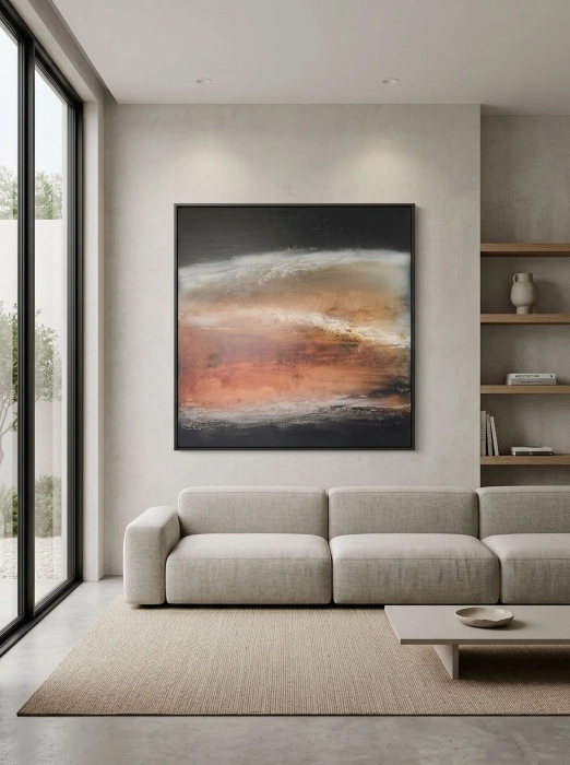  Abstrakcja 100x100 Cykl ENERGIE  