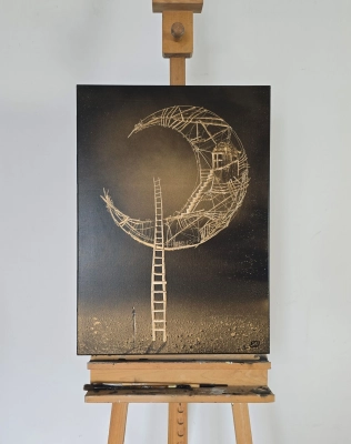 marzyciel-50x70-cykl-sploty-mloda-sztuka-surrealizm