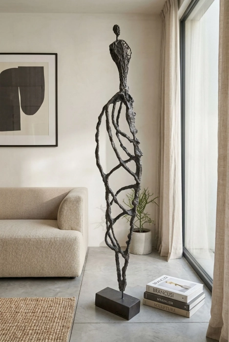 Rzeźba Abstrakcyjna Andromeda  177 cm |Cykl Sploty no.215|