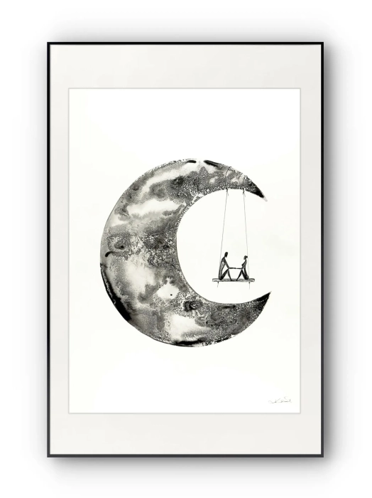 Oryginalna grafika  artystyczna 50x70  