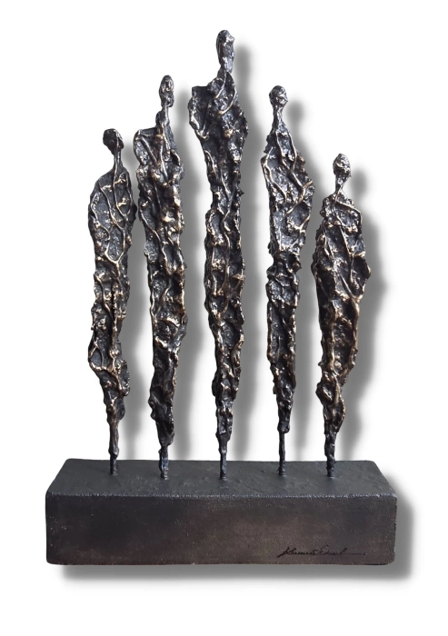 Rzeźba Relationships z Cyklu Sploty no.222