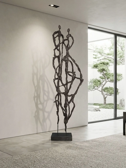 Rzeźba Abstrakcyjna Przenikanie  190 cm |Cykl Sploty no.224