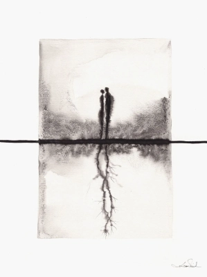grafika-point-of-balance-30x40-tuszem-do-salonu