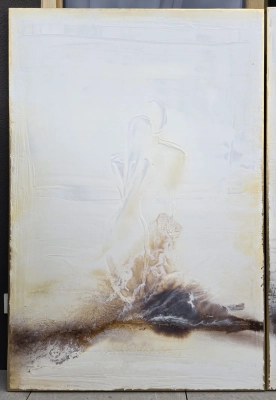 biala-abstrakcja-ze-zloty-bezem-obrazy-balance-150x200