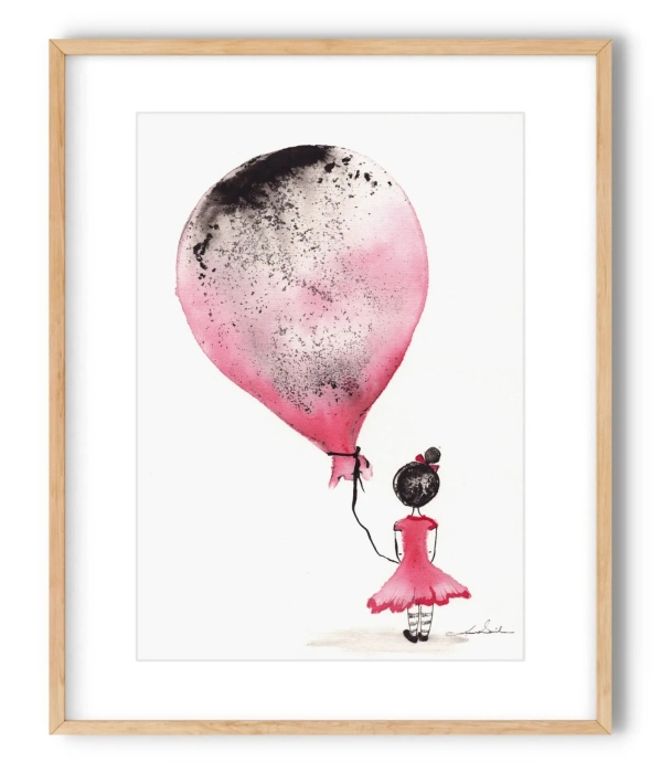 Grafika artystyczna tuszem A4   