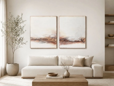 nowoczesna-abstrakcja-bialy-miedziane-brazy-obrazy-do-salonu